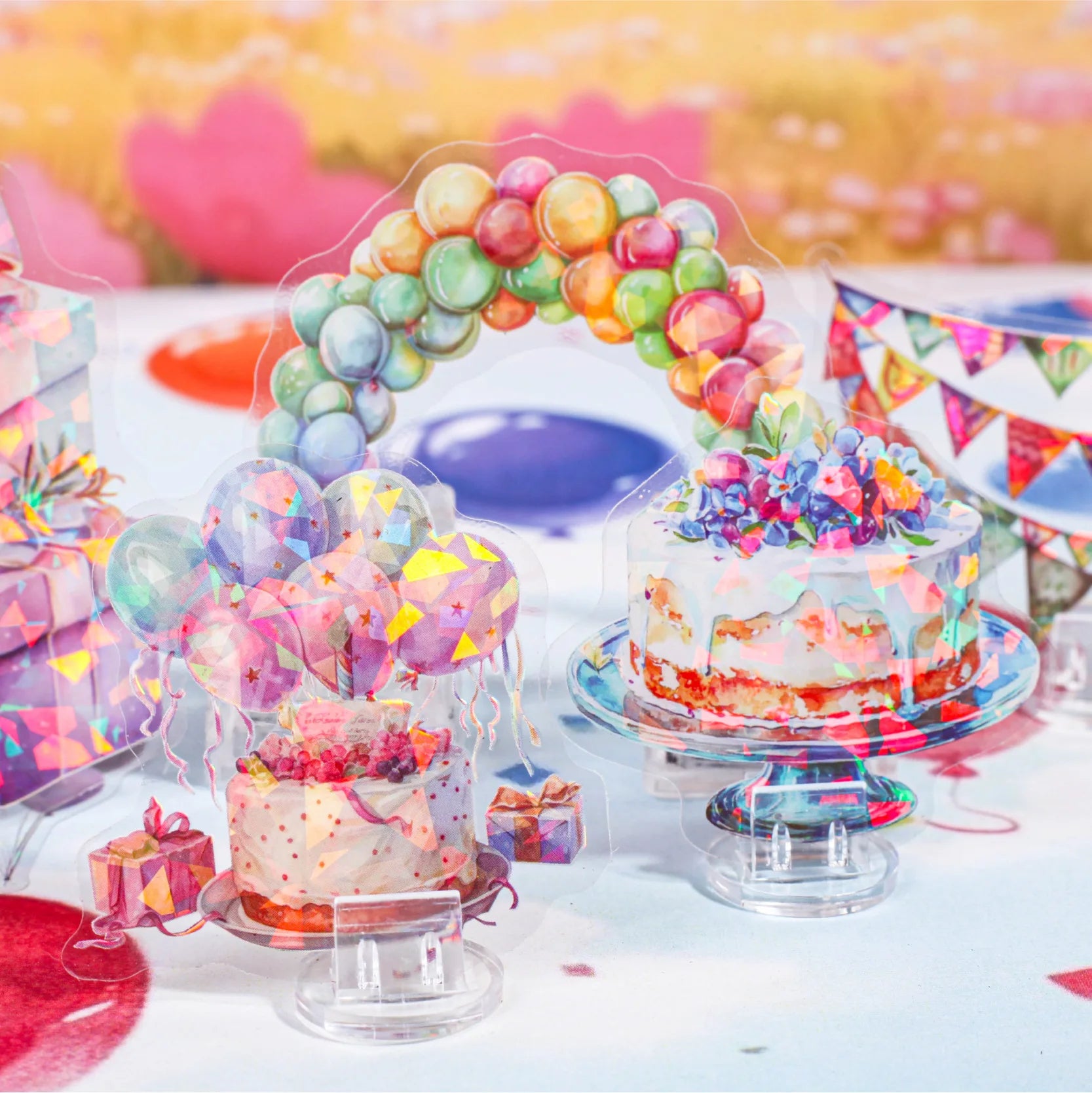 30 Sticker Packs Per Pack Fantasy Party Series Fantasy Handbook Decoration Materials Stickers 4