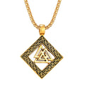 Fashion Trendy Man Jewelry Silver Pendant Man Necklace Stainless Steel Gothic Viking Man Pendant