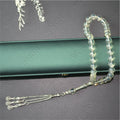 Promotional Resin Amber Tasbih Prayer 33 10mm Worry Beads Misbaha Islamic Rosary Bracelet for Muslim Zikr Beads Tasbeeh
