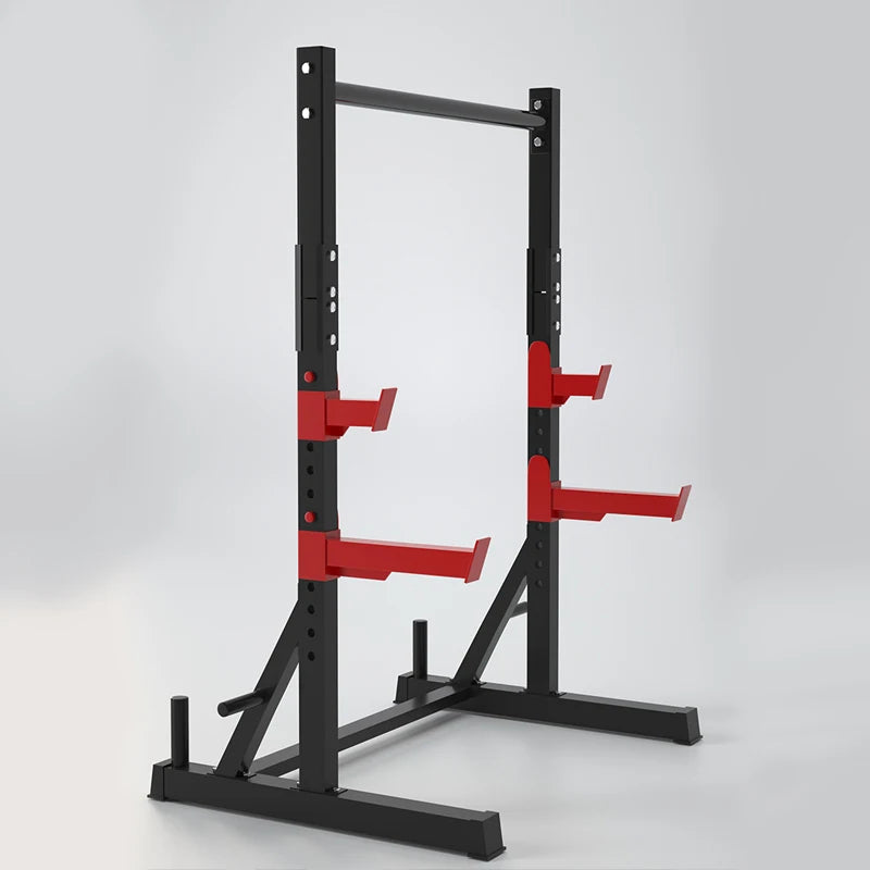 Hot Selling Squat Rack Folding Half Frame Squat Rack Adjustable Weightlifting Barbell Rack Professional Gym Equipment Gym