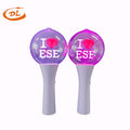 Customized Logo Ball Shape Acrylic LED Concert Cheering Light Stick 22x10cm Silk Screen Printed for Fans' Clubs
