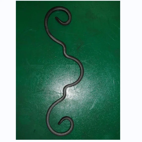 Forged Iron Elements Component Ornamental   Scroll for Stairs Railing Handrail Balustrade Gate Fence Parts