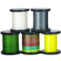 1000m 100% PE 10m One Color Colorful Braided Fishing Line 8-series Monofilament Fishing Line Sink Tip Floating Fishing Lines