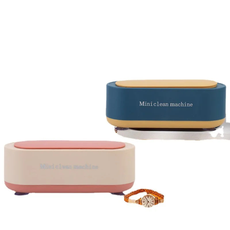 New Ultrasonic Vibration Cleanser Cleaning Tool Wash Cleaner Jewelry Glasses Cleaner Makeup Brush Mini Cleaning Machine
