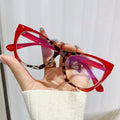 28079 Luxury Women PC Wholesale Eyeglasses Frames Anti Reflective Glasses