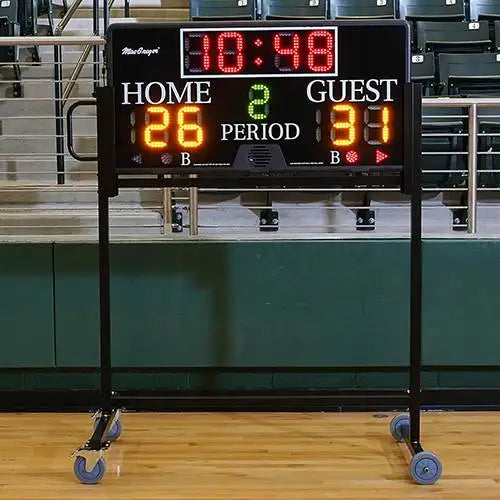 MACGREGOR SK3048 4' X 2' Multisport LED Display Scoreboard Indoor Outdoor Wall Mount Electronic Basketball Court Equipment