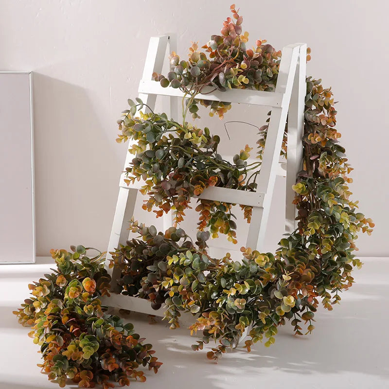 Low Price Artificial Green Vine Flowers Artificial Green Vines Leaves Artificial Flowers for Sale