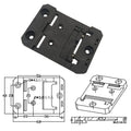 Snap Hook Distribution Box Buckle Guide Rail Installation Bracket for Easy and Secure Rail Installation
