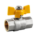 TMOK 1/2" DN15 BSP Forged Female Threaded Manual OEM Brass Gas Liquid Control Ball Valve