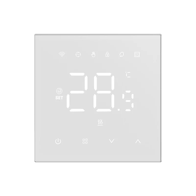 Top-Selling Smart WiFi Programmable Thermostat 230v Digital Apple Heat Pump Temperature Controller with Zigbee Hub