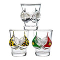Best Selling Sexy Bikini Shot Glass OEM/ODM Body Shape Glassware Unique Bra Shot Glasses High Quality Shot Glasses for Bar