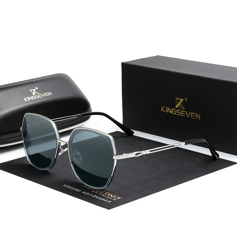 For Women's Polarized Gradient Luxury Designer Full Rim Vintage Fashion Sunglasses Model N7822