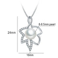Luxury Design Natural Fresh Water Pearl Pendant Wholesale S925 Silver Jewelry