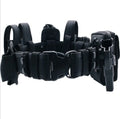 Tactical MOLLE Battle Belt Heavy Duty Nylon Combat Belt for Hunting & Tactical Use Adjustable Belt System with Pouches