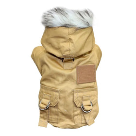 Hot Sale Pet Cats Winter Warm Down Jacket Medium Small Dog Plain Clothes Lightweight Hoodie for Chihuahua
