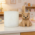 Wholesale 3D Design Shaped Bear Rabbit Silicone Molds Candle Soap Cake Pudding Making Large Cute Animal Moulds