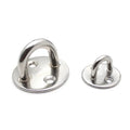 Stainless Steel Round Door Buckle Ceiling Fan Hook Marine Hardware Sunshade Accessories Stainless Steel Eye Plate