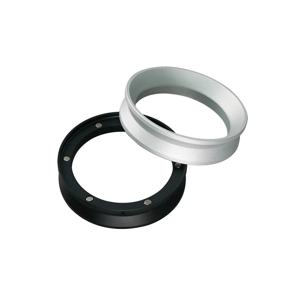Festival Sale 1SET Reusable Espresso Coffee Filter Magnetic Stainless Steel Dosing Funnel Puck Screen Kit Eco-Friendly