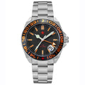 Red Star 5ATM GMT Dual Time Zone Automatic Mechanical Mens Watch 40MM NH34 Mineral Glass Super Luminous Wristwatches Four 20mm