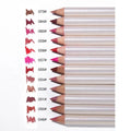 2026 Factory Wholesale Menow Wooden Rod Matte Waterproof 12 Colors Lip Liner Lipstick Pen Set