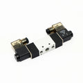Cheap Cost 4V220-06 Pressure 0.8Mpa 3W 4.8W Power Dual Coils 1/8 1/4 Inch Electrovalve 5/2 Control Solenoid Valve 24v