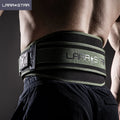 LS0878 Double Layer Weightlifting Belt EVA Material Army Green Waist Belt Support