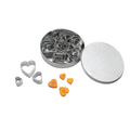Custom 12-Piece Stainless Steel Shape Eco-Friendly Cookie Cutter Set Baking Ware Cake Mould Biscuit Tool Kitchen Bakeware