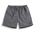 Custom Logo Plus Size Casual Breathable Mid-Waist Shorts for Men Fitness Gym Sport Workout 95% Polyester Canvas Summer Shorts