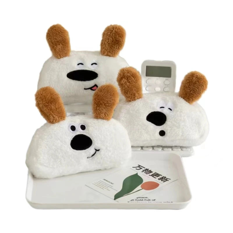 2024 New Sale Cute Animal Primary School Student Pencil Case Plush Storage Bag