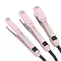 Infrared Ionic 230 Degrees 450F 1 1.25 1.5 Inch Mch Pink Professional Salon Hair Straightener Ceramic Flat Irons
