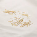 Plating Solution Gold 18k Pin Brass Jewelry Material Pin Brass Head Pin for Jewelry Making