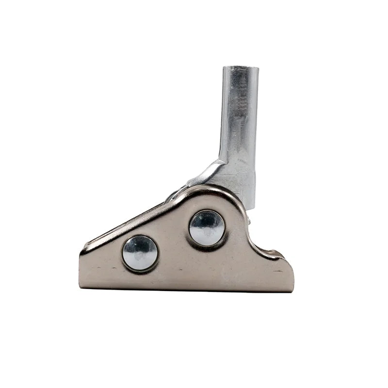 Adjustable 180 Degree Sofa Hinge 5 Level Ratchet 90 Degree Hinge Iron Silver Tool Folding Hinges for Beach Chair Bed
