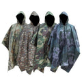 Wholesale Multifunctional Camouflage Raincoat Outdoor Travel Rain Poncho Waterproof Camping Fishing Rain Coat