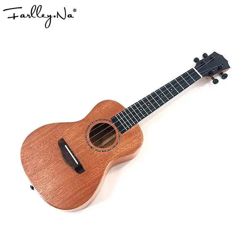 Farlley.Na Full Mahogany Material Beginner Best Strings Concert/Tenor 23 Ukulele