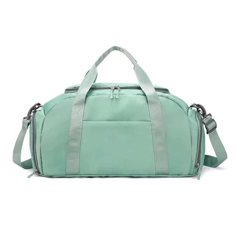 New Design Fashion Oxford Zipper Portable Lightweight Waterproof Gym Duffel Bag with Custom Logo Large Capacity Unisex Yoga Bag