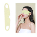 New Spot Polyurethane 3D Black Sleeping Custom Eye Mask Memory Foam Eye Mask Travel Sleep Eye Mask