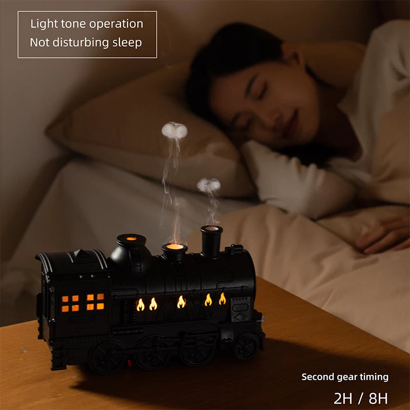 DIY Aroma Diffuser Train Design Essential Oil Humidifier for Children