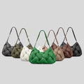 New Nylon Filled Cotton Women Puffy Crossbody Bags Quilted Weave Cloud Bag Designer Woven Puffer Bags