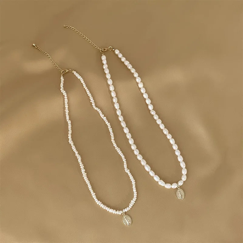Wholesale Female Necklace Jewelry Natural Mother Pearl Zodiac Square Pendant Trendy for Wedding Party Engagement Anniversary