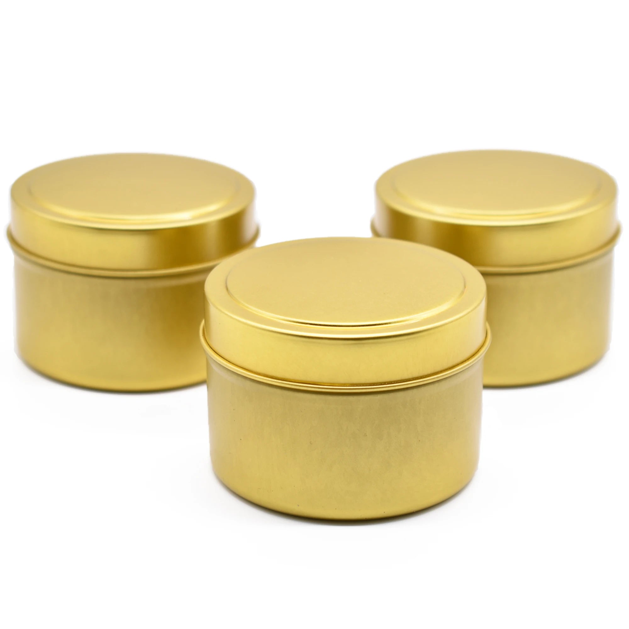Wax Scented Candle Jars Metal Tin Can Packaging Container