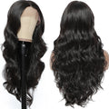 X-TRESS Factory Price 24 Inch Synthetic Hair Wig for Black Women Heat Resistant Synthetic Hair Synthetic Wig With Lace Front