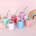 3OZ Factory Stainless Steel Double Wall Shot Glasses Vacuum Wholesale Custom Logo Mini Tumbler With Straw