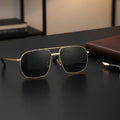 HBK Wholesale Square Custom Oversized Big Frame Sunglasses with Gradient Lenses UV Protection Lightweight Design-OEM Service