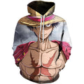 Fitspi Wholesale Anime 3d Hoodies Cartoon Pullover Sweatshirt Pocket Blouse Tops Men Women Teenager