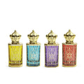 50ml Luxury Stained Glass Perfume Spray Bottle Gold Glass Perfume Bottle