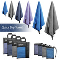 Portable Multi-size Plain Color Quick Dry Absorbent Personalized Microfiber Beach Towel