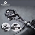 WEST BIKING Bike Aluminum Alloy Computer Extension Bracket Adjustable Angle Road Bike Lightweight Durable Computer Bracket