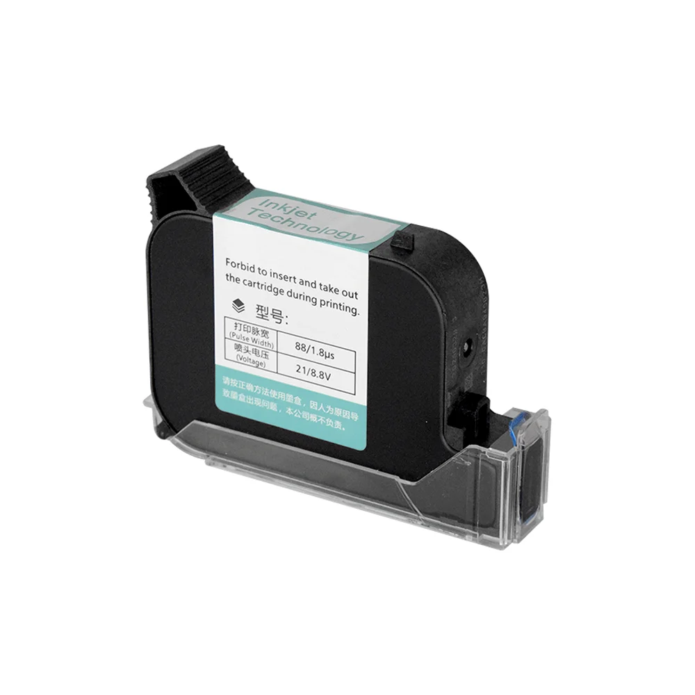 ET10 12.7mm Ink Cartridge for Handheld Printer Solvent Ink Caridge for logo Online Printing