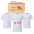 Sublimation Shirts 100polyester Cotton Feel US Size Blank Polyester t Shirts Sublimations Blank Mens t Shirts