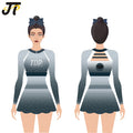2025 Custom Girls' Cheerleading Practice Wear Hot Selling New Design Rhinestone Printed Cheerleading XXXS Polyester Spandex